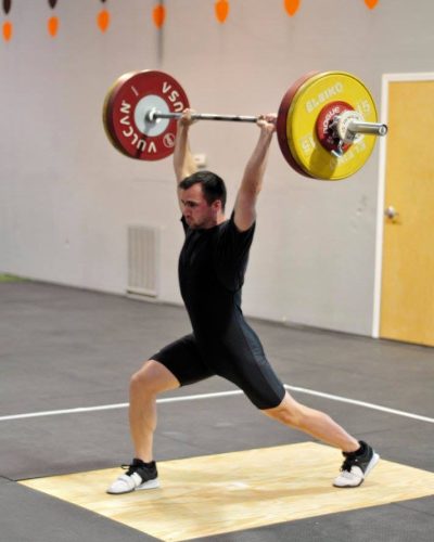 Danny Takacs weightlifting